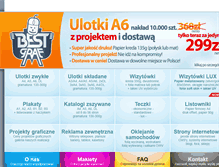Tablet Screenshot of bestgraf.pl